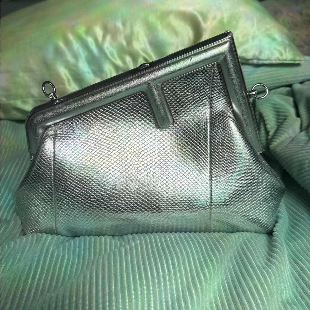 FENDI BNIB Fendi First Silver Python - Picture 6 of 16